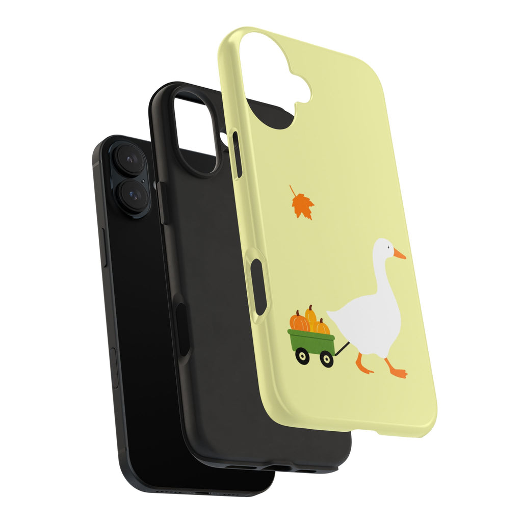 Pumpkin Pick'n —  Tough Phone Case (Yellow)