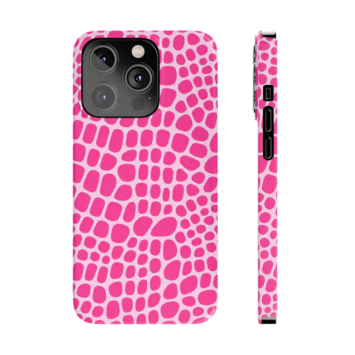 Pink Gator — Slim iphone Case