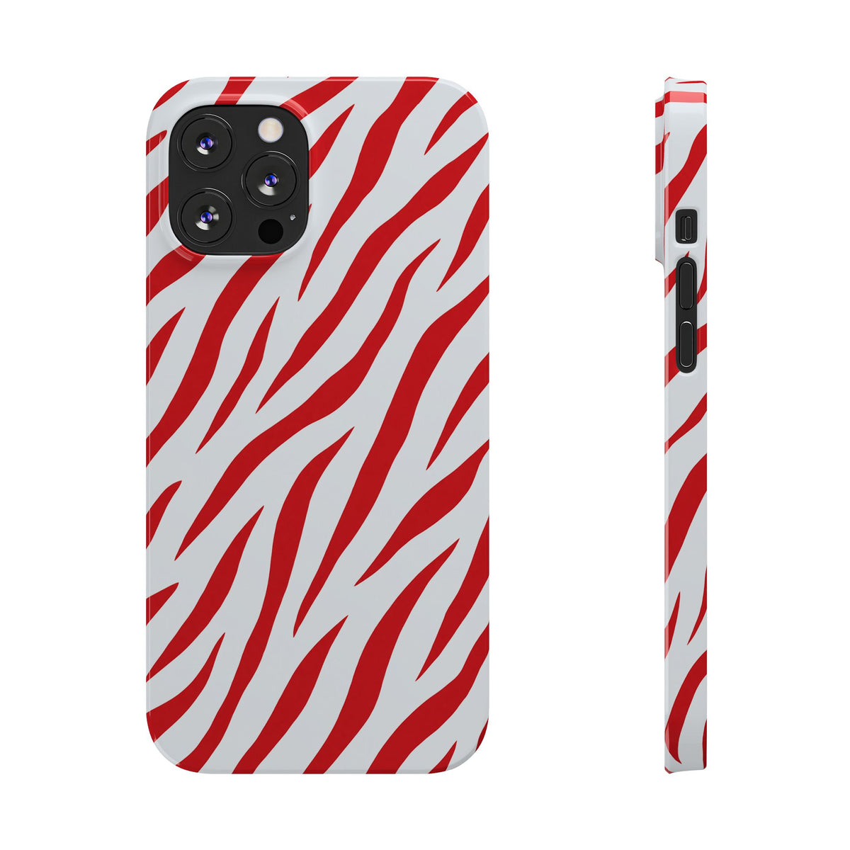 Red Zebra — Slim iphone Case