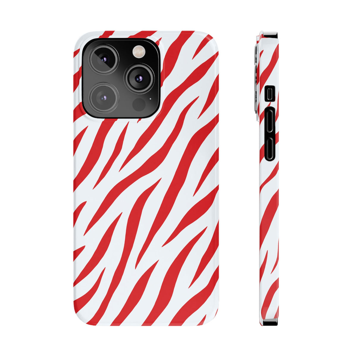 Red Zebra — Slim iphone Case