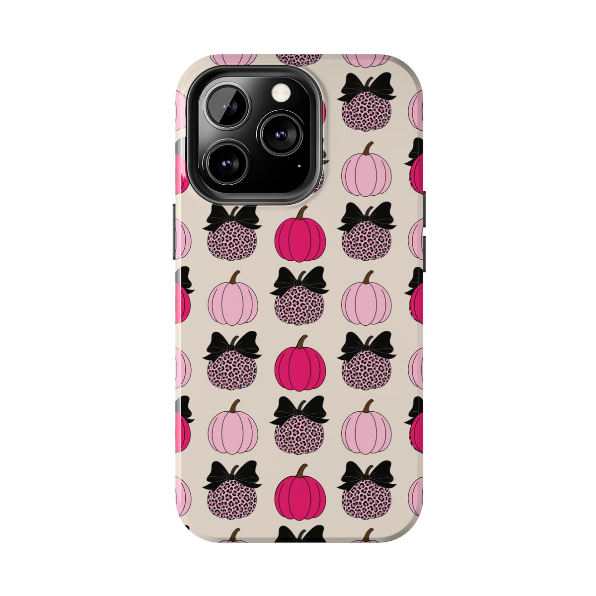 Pink Leopard Pumpkin — Tough Phone Case