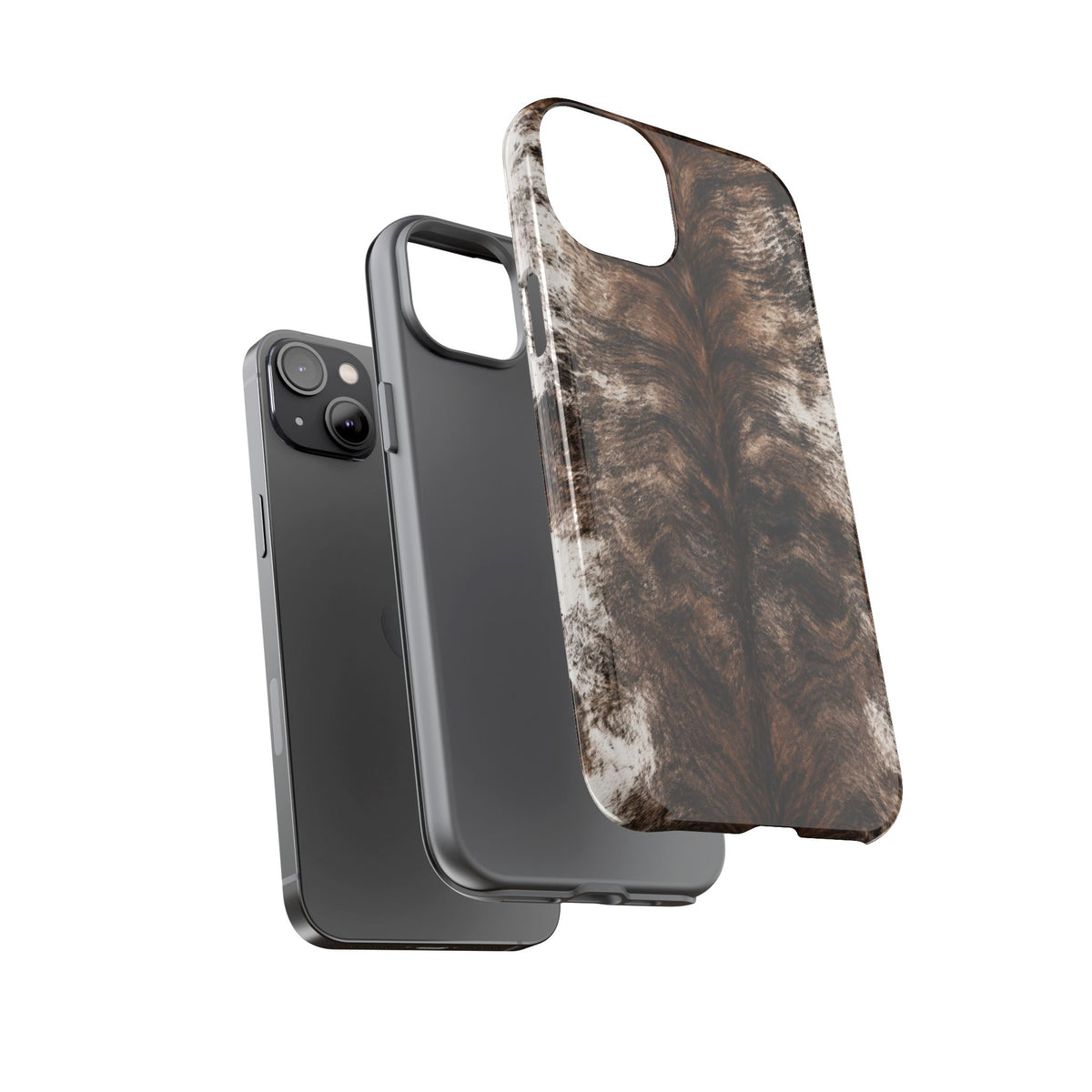The Brindle Cow  —  Cow Print Tough iphone Case