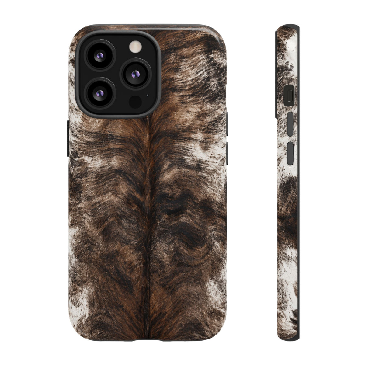 The Brindle Cow  —  Cow Print Tough iphone Case
