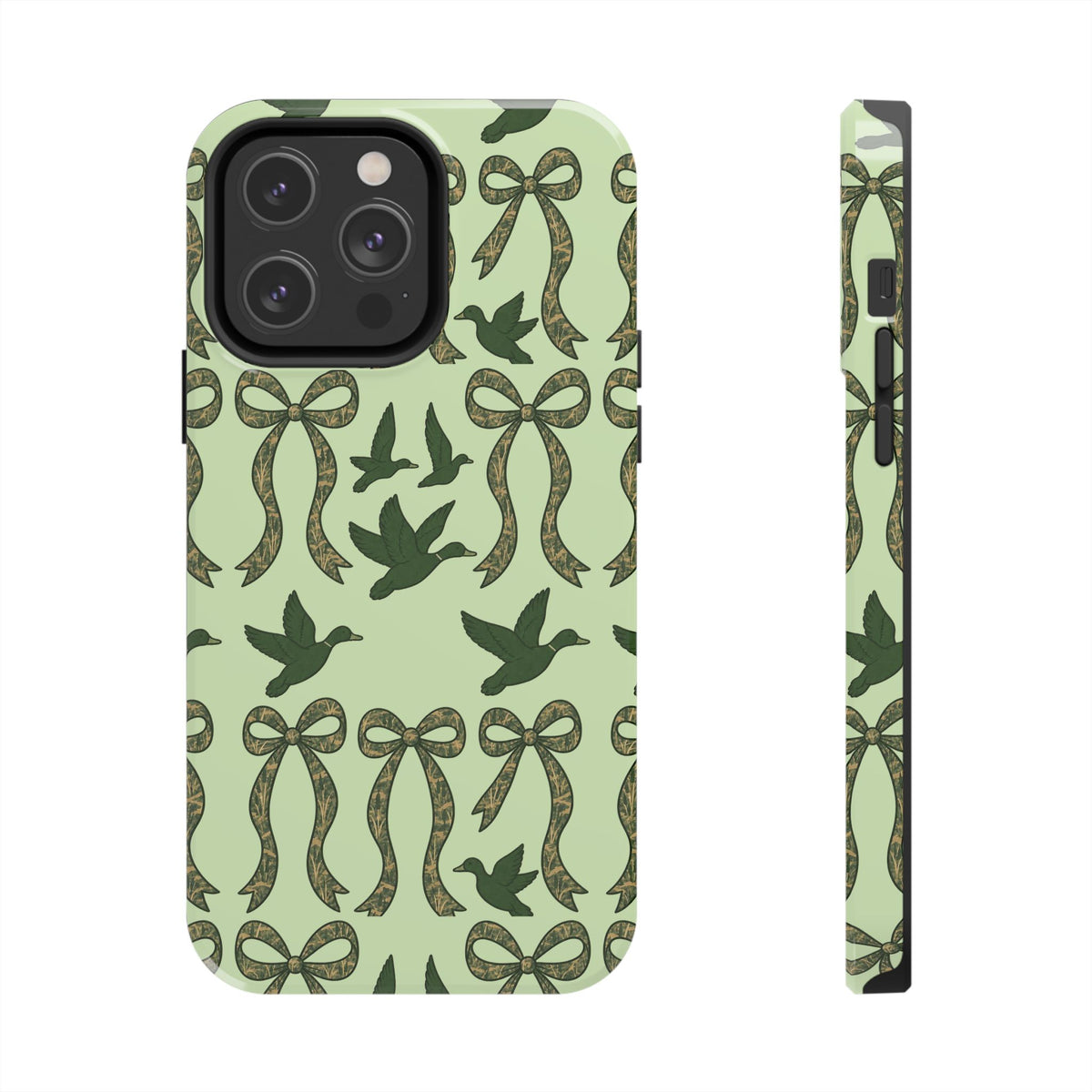 Duck "Cam-bow" - Tough Phone Case (Green)