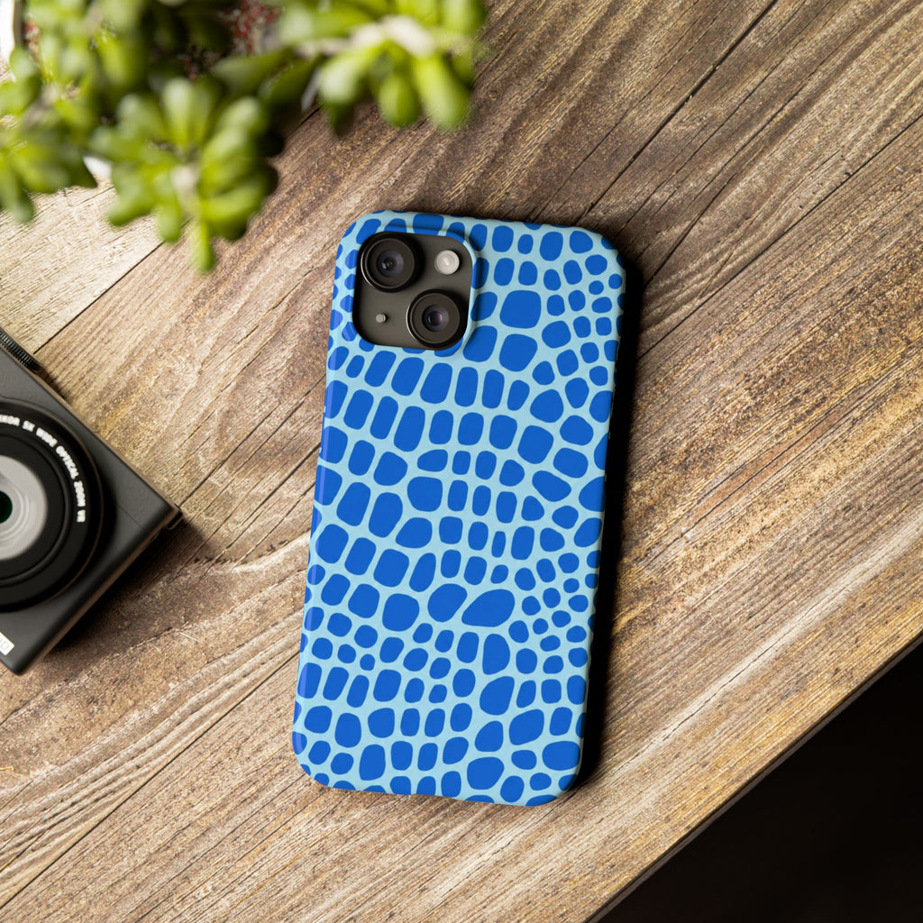 Blue Gator — Slim iphone Case