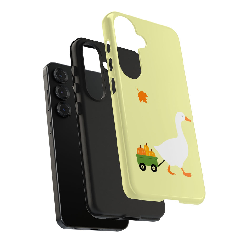 Pumpkin Pick'n —  Tough Phone Case (Yellow)