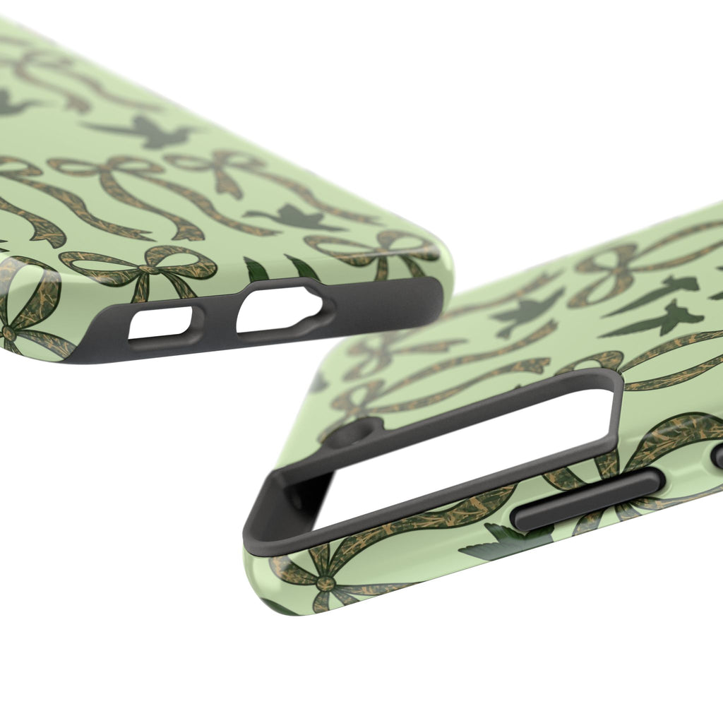 Duck "Cam-bow" - Tough Phone Case (Green)