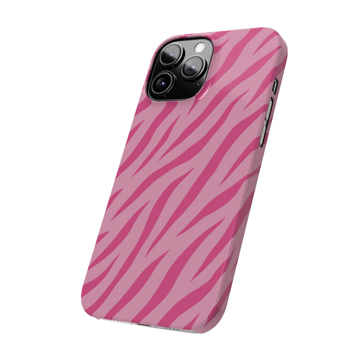 Pink Zebra— Slim iphone Case