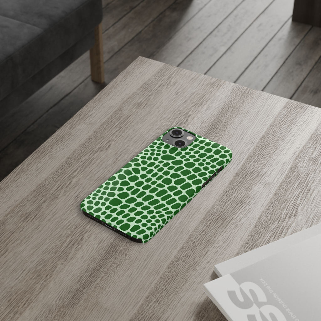 Green Gator - Slim iphone Case
