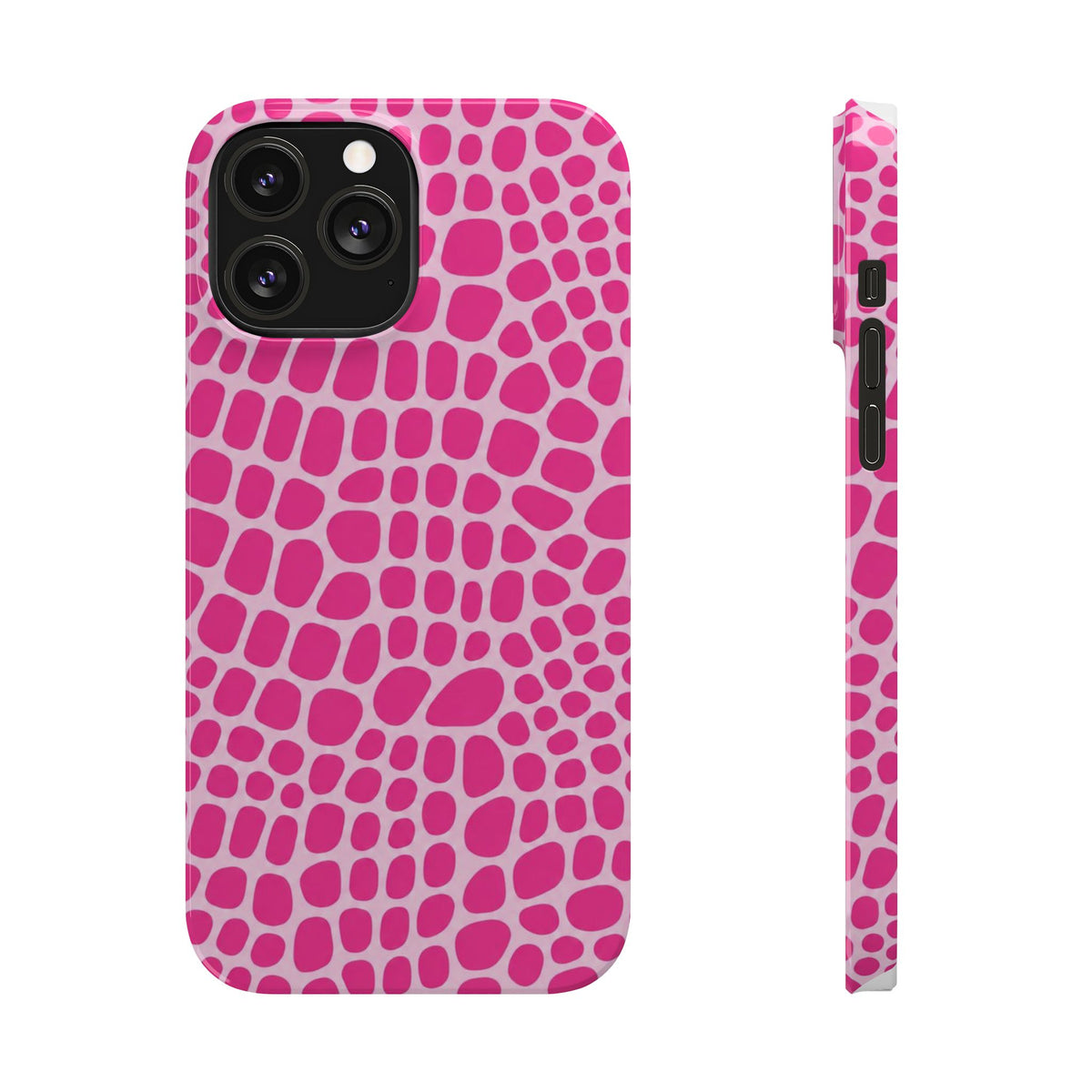 Pink Gator — Slim iphone Case
