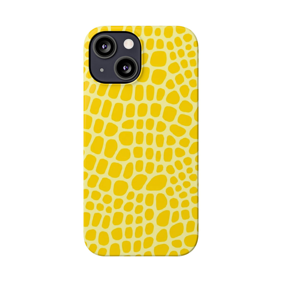Yellow Gator — Slim iphone Case
