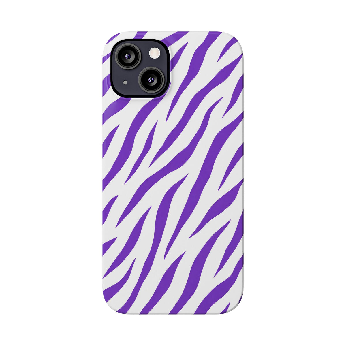 Purple Zebra  — Slim iphone Case