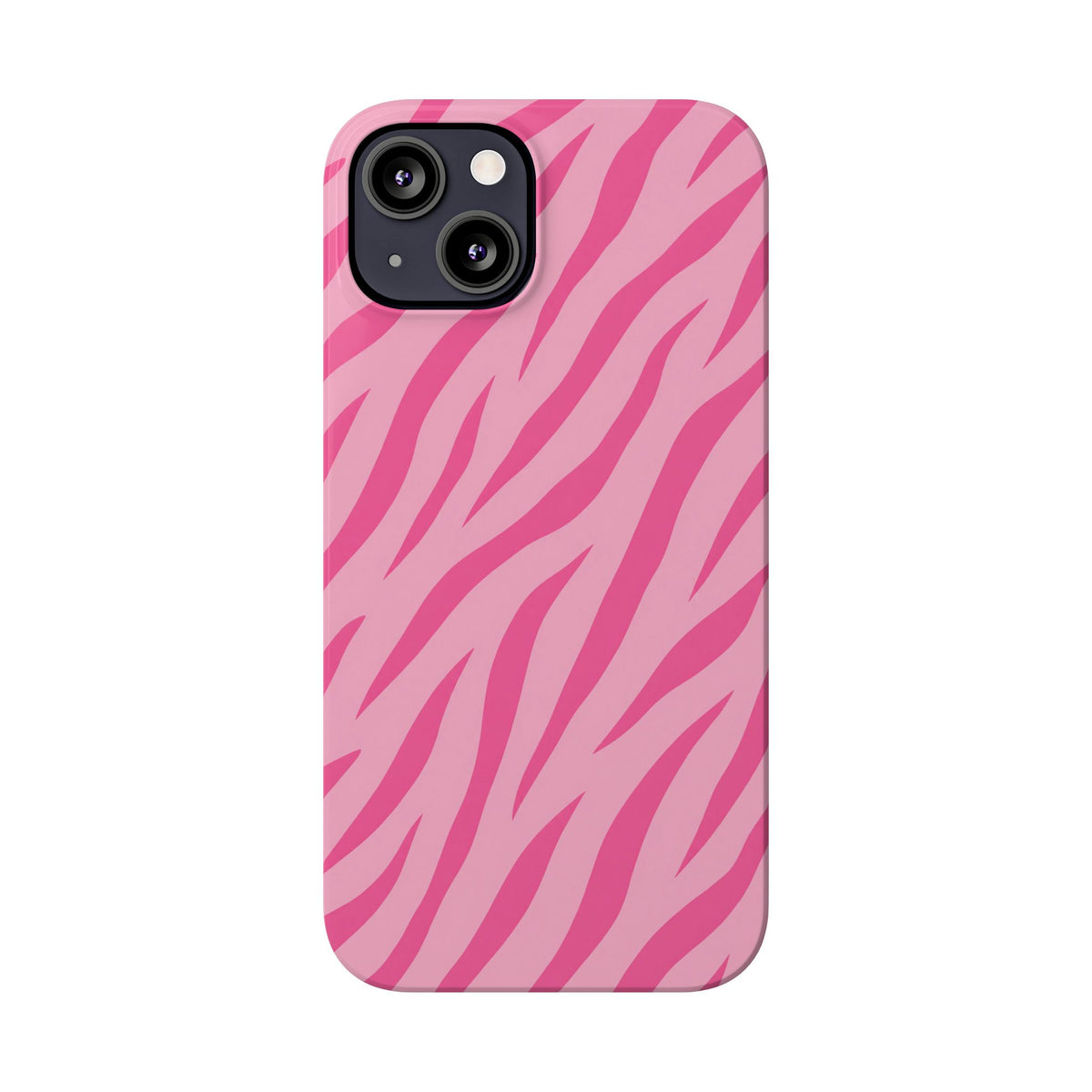 Pink Zebra— Slim iphone Case