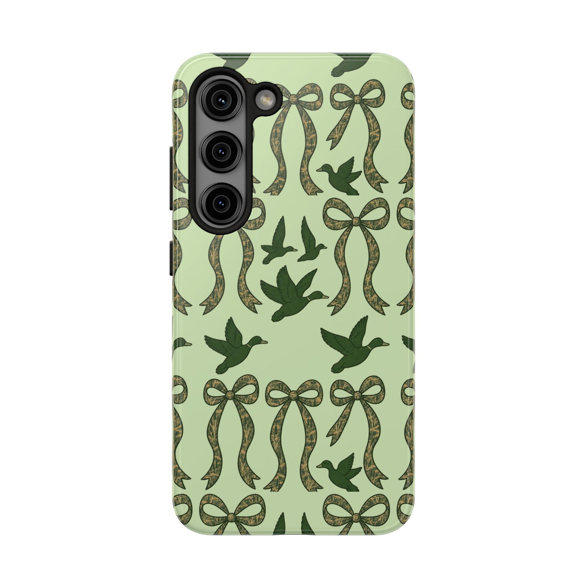 Duck "Cam-bow" - Tough Phone Case (Green)