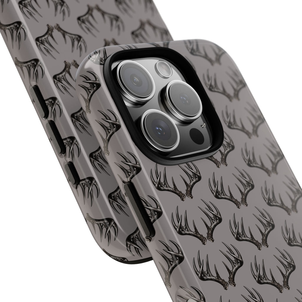 The White tail — Gray Deer Shed Tough iphone Case