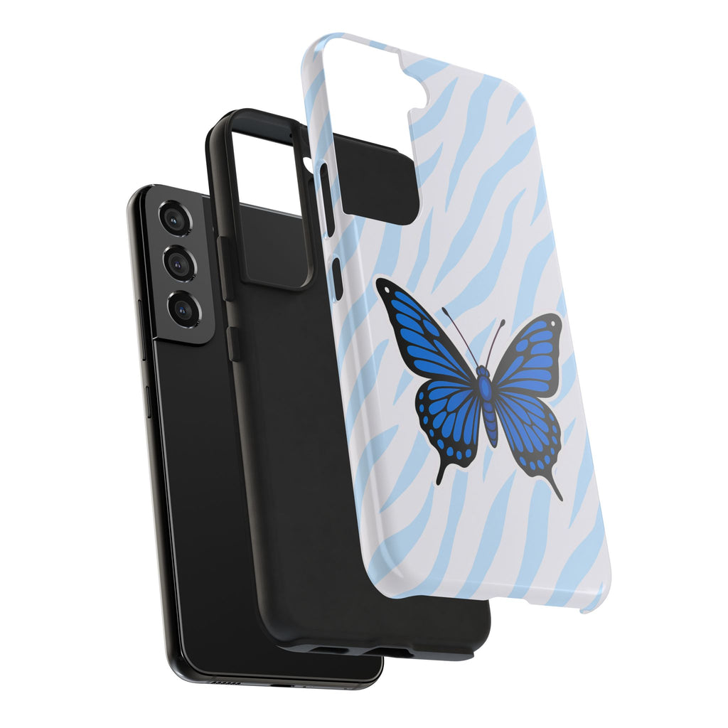 Blue Butterfly — Tough Phone Case