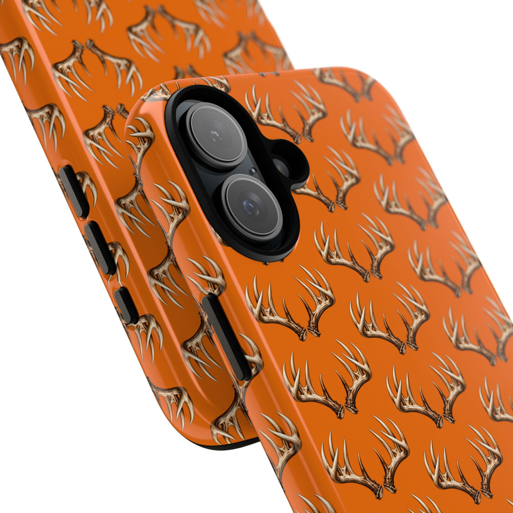 The White tail –  Orange Deer Shed Tough iphone Case