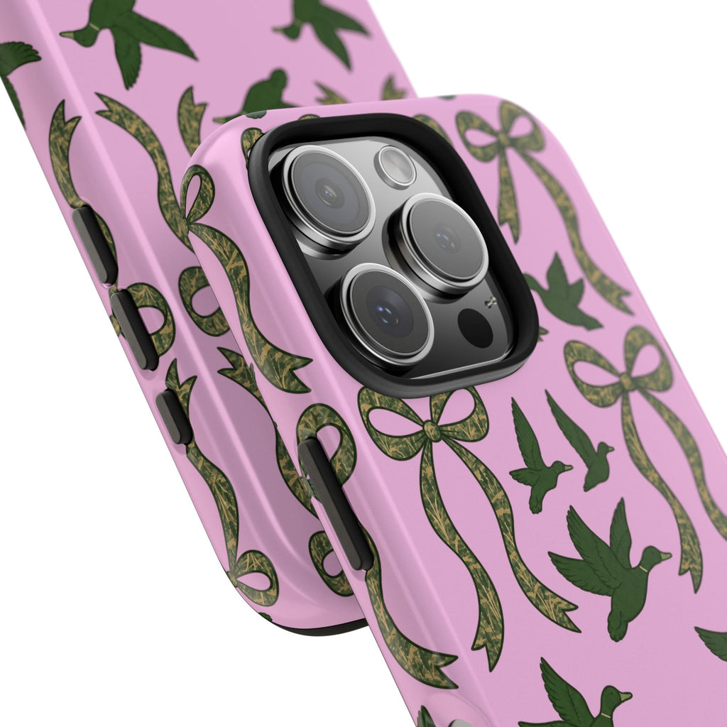 Duck "Cam-bow"— Tough Phone Case (Pink)