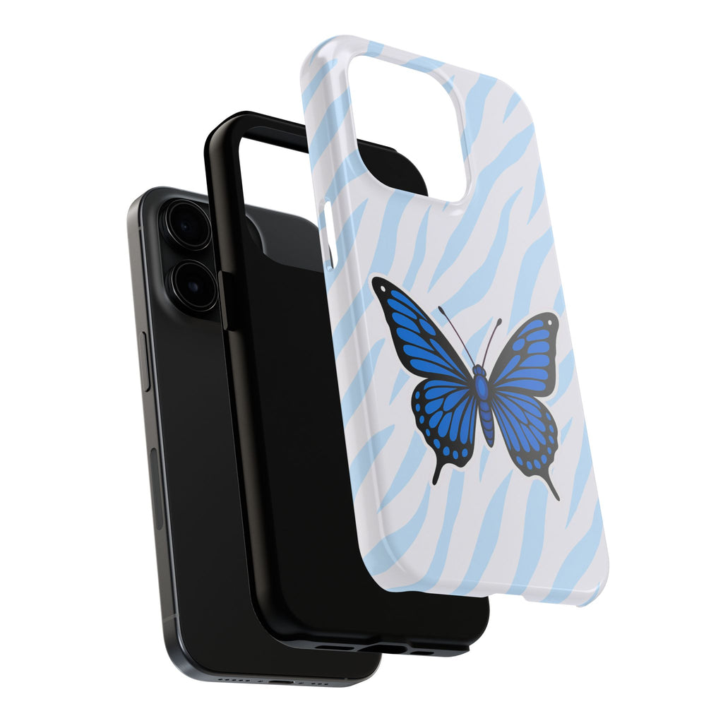 Blue Butterfly — Tough Phone Case