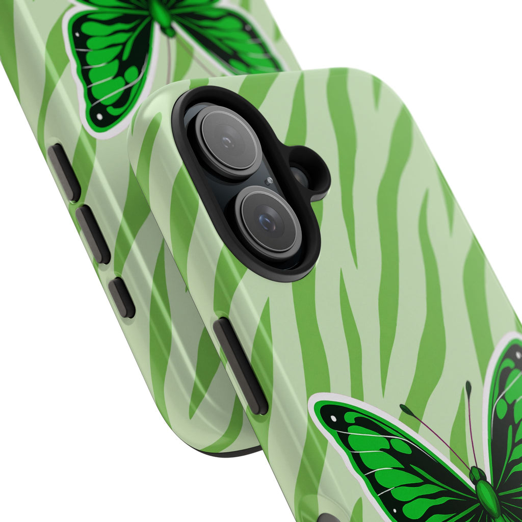 Green Butterfly - Tough Phone Case