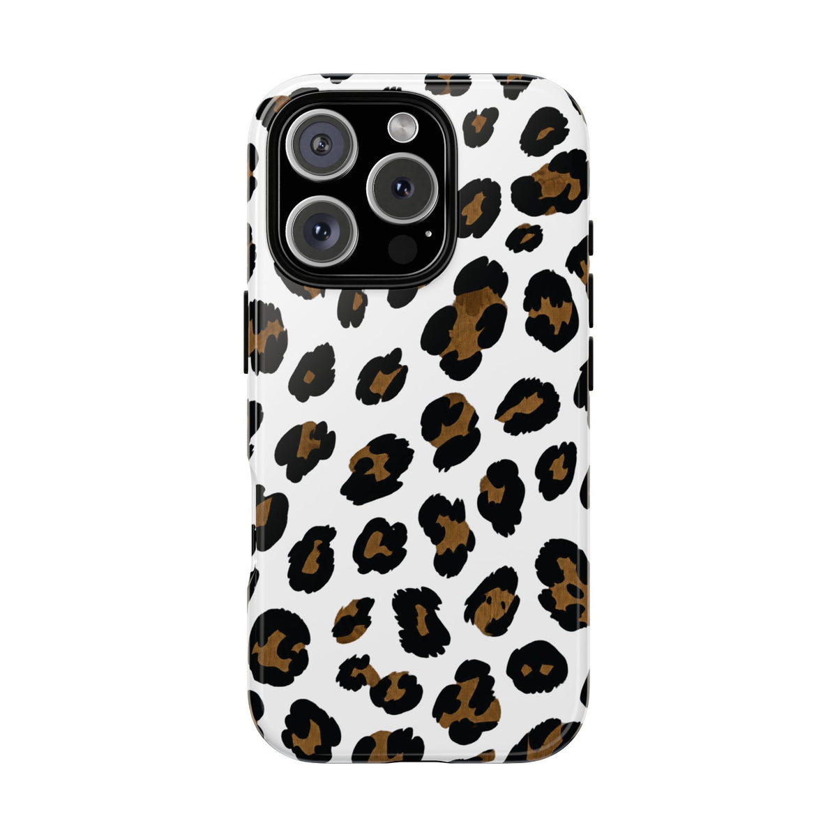White Classic Leopard — Tough iphone case
