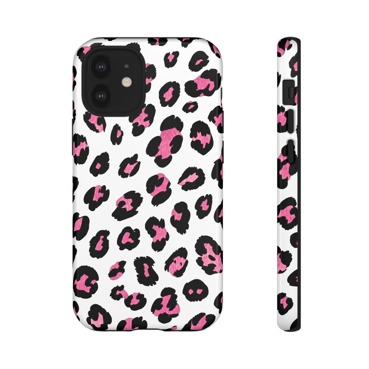 Pink Leopard Print Phone Case — Tough iphone Case