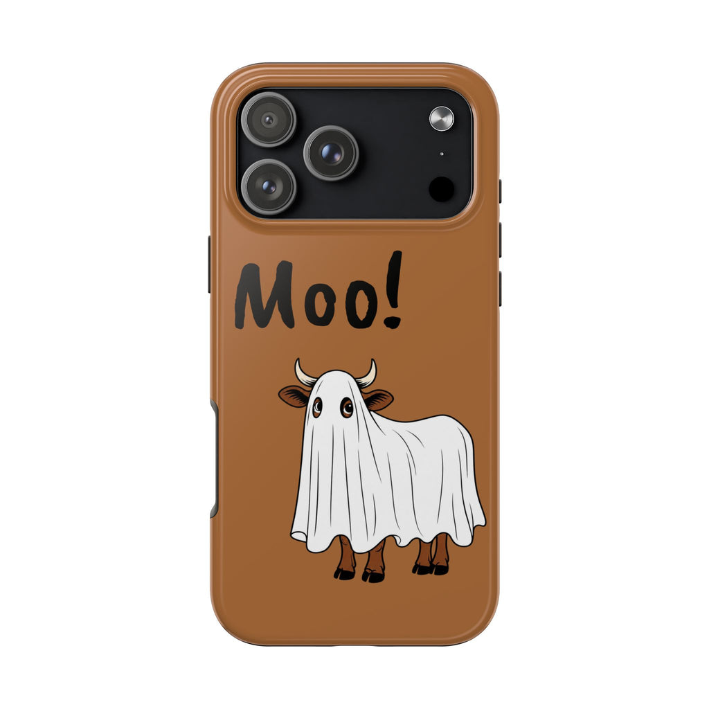 Ghost Cow– Tough Phone Case