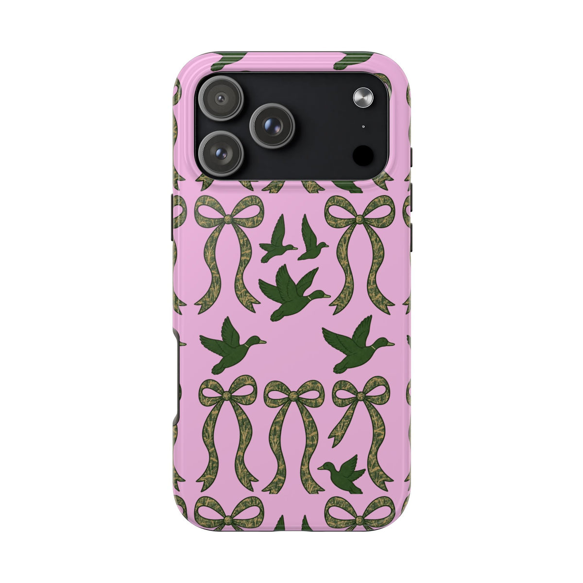 Duck "Cam-bow"— Tough Phone Case (Pink)