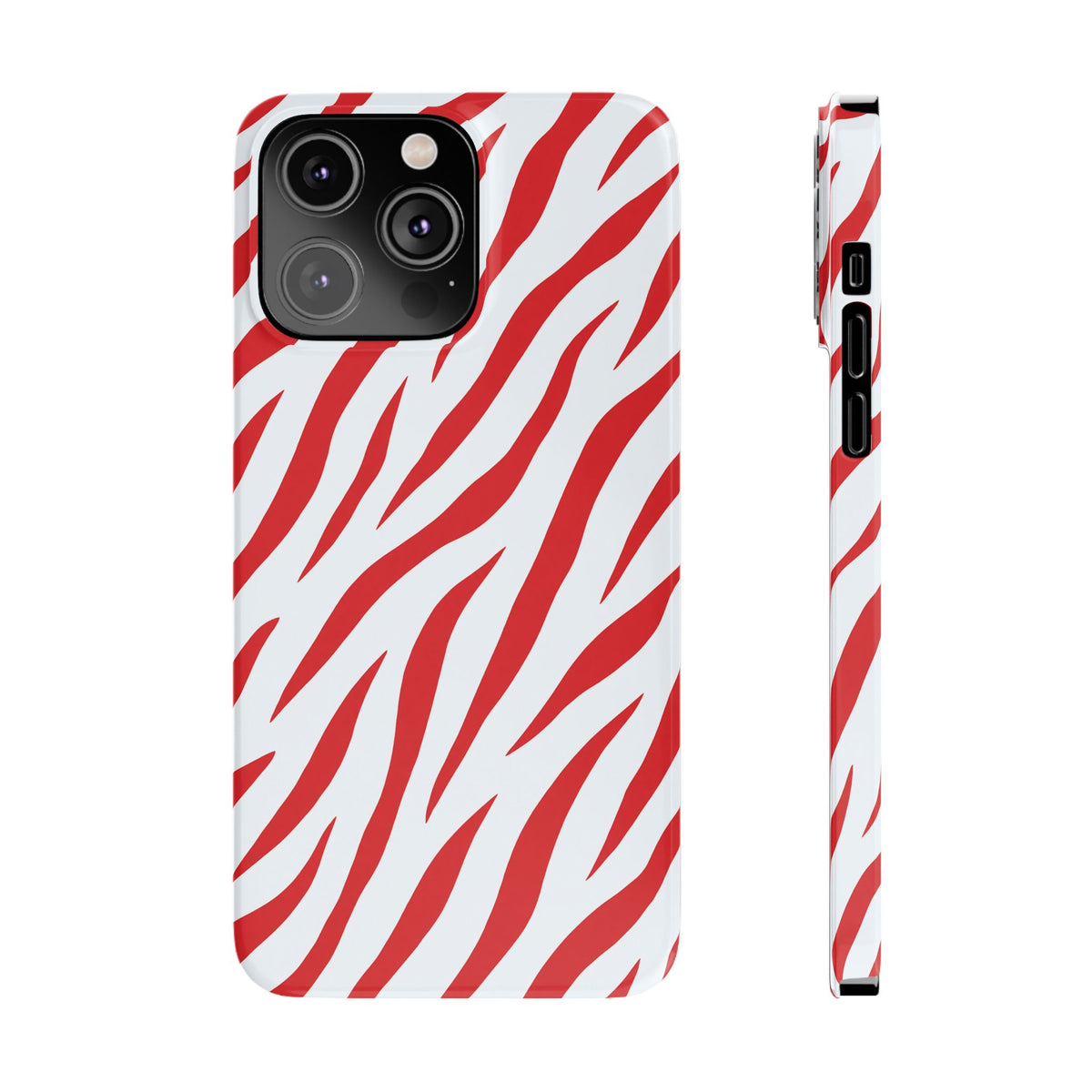 Red Zebra — Slim iphone Case