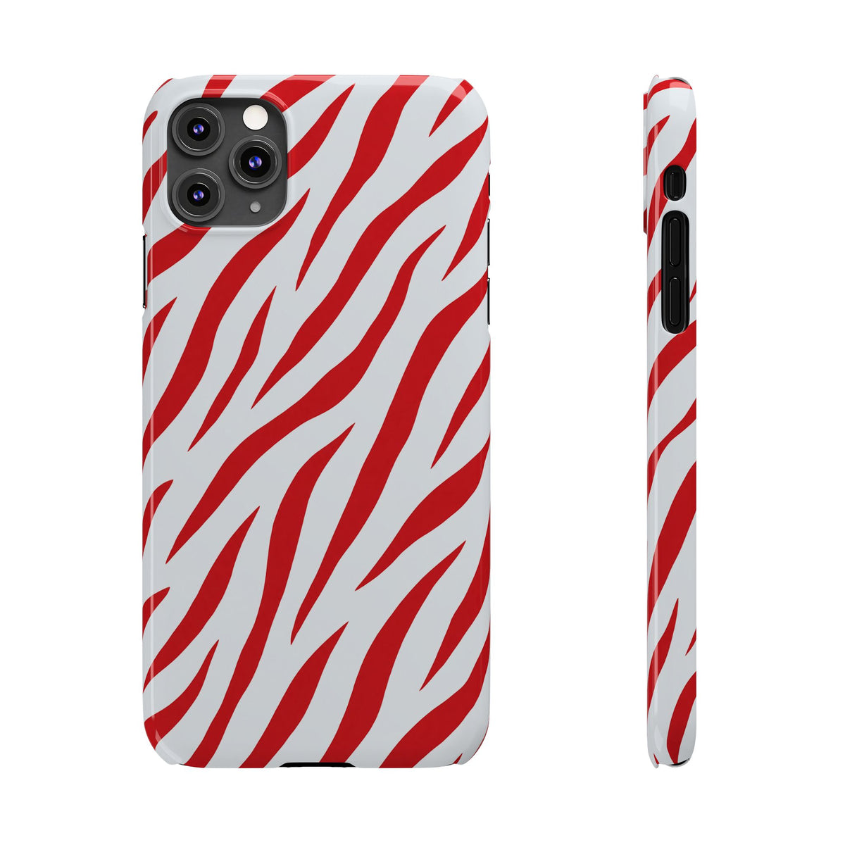 Red Zebra — Slim iphone Case