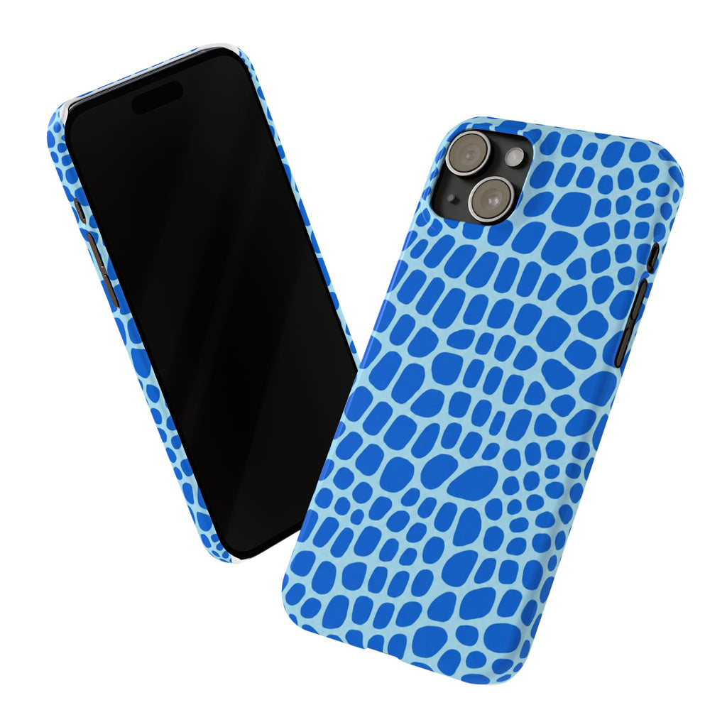 Blue Gator — Slim iphone Case