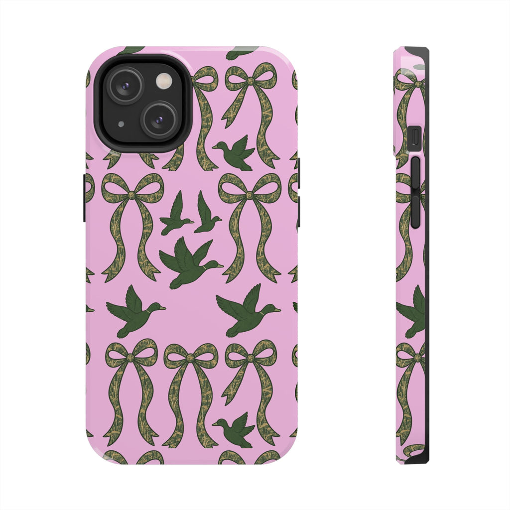 Duck "Cam-bow"— Tough Phone Case (Pink)