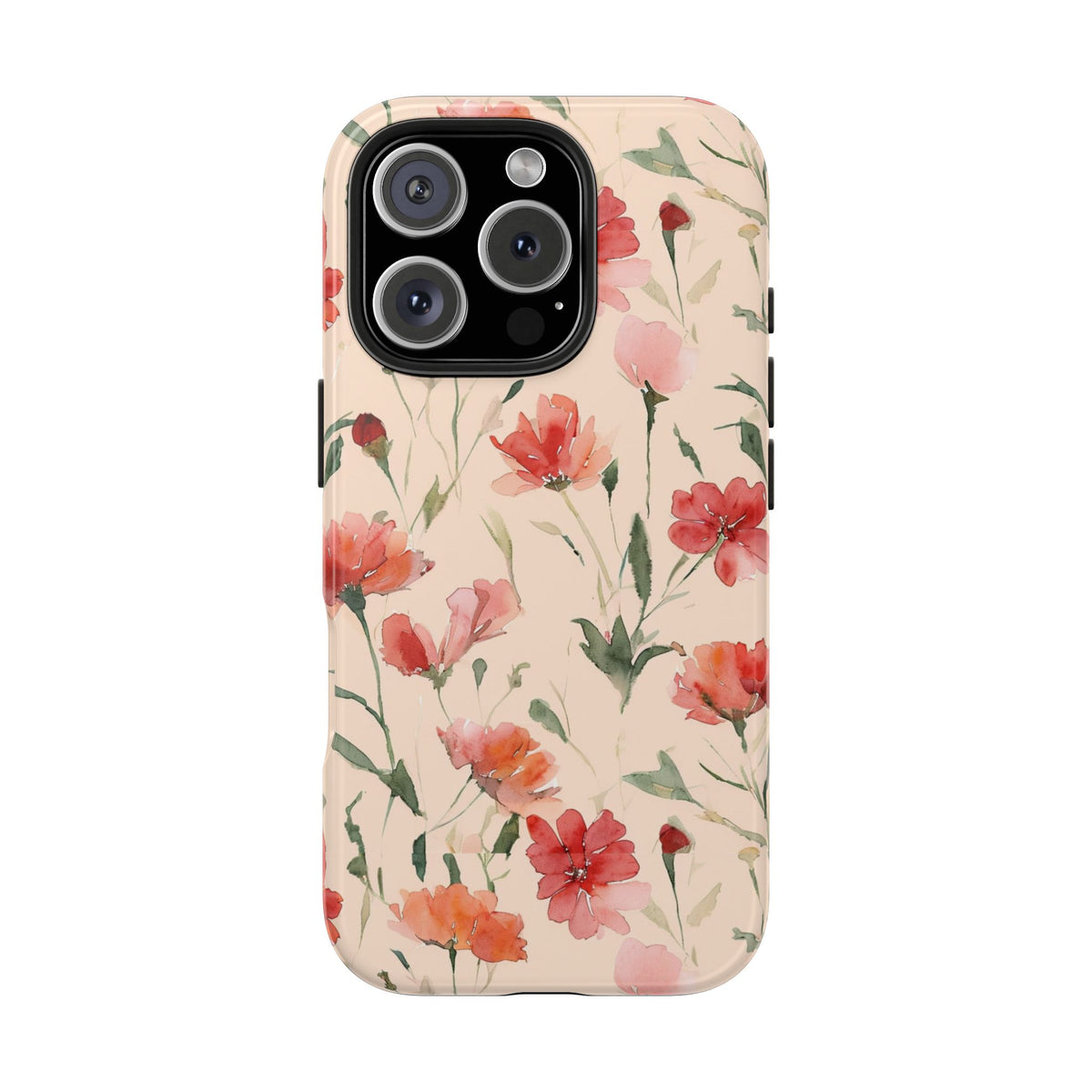 Floral Watercolor — Tough Phone Case