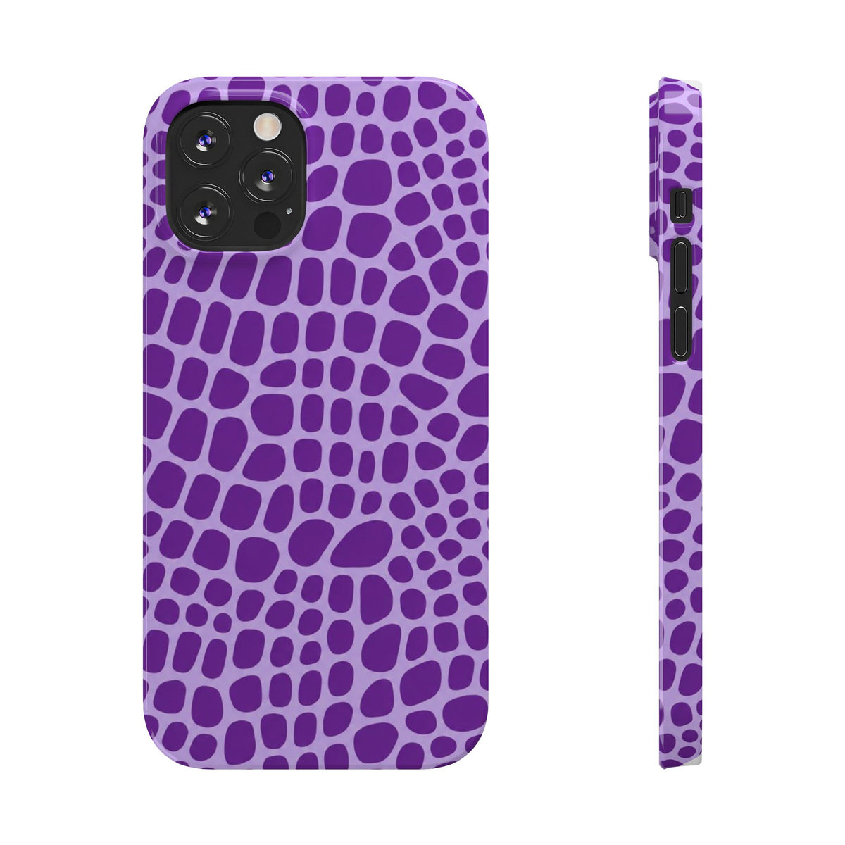Purple Gator - Slim iphone Case