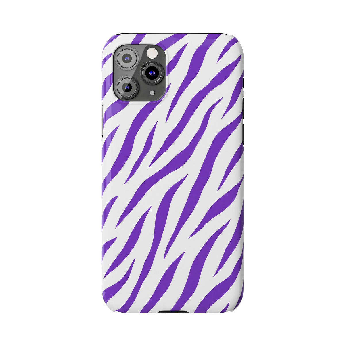Purple Zebra  — Slim iphone Case