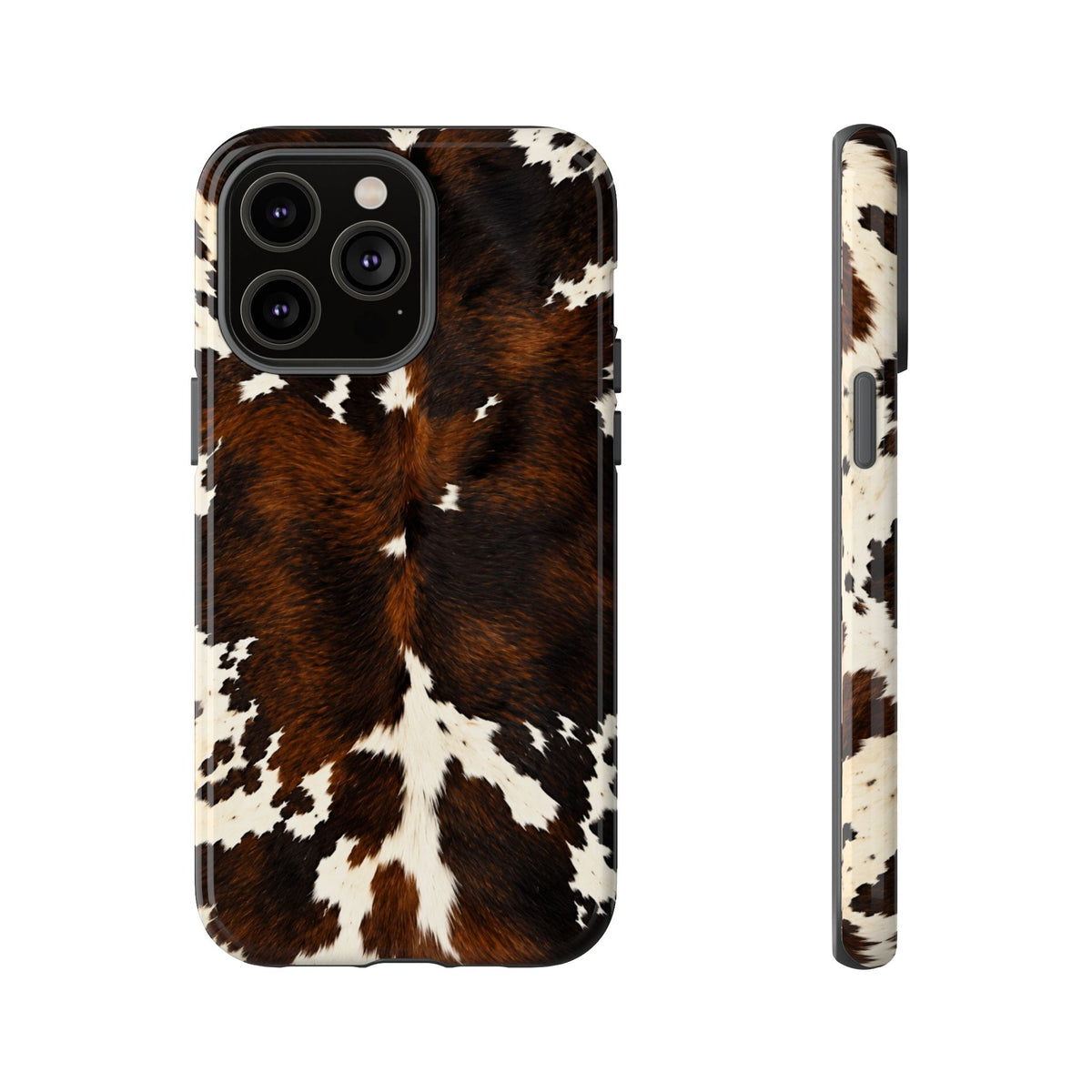 The Brown Hereford - Cow Print Tough iphone Case