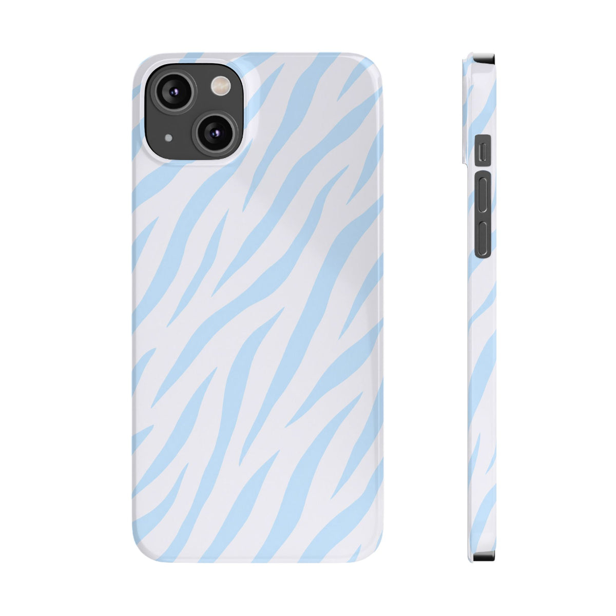 Blue Zebra - Slim iphone Case