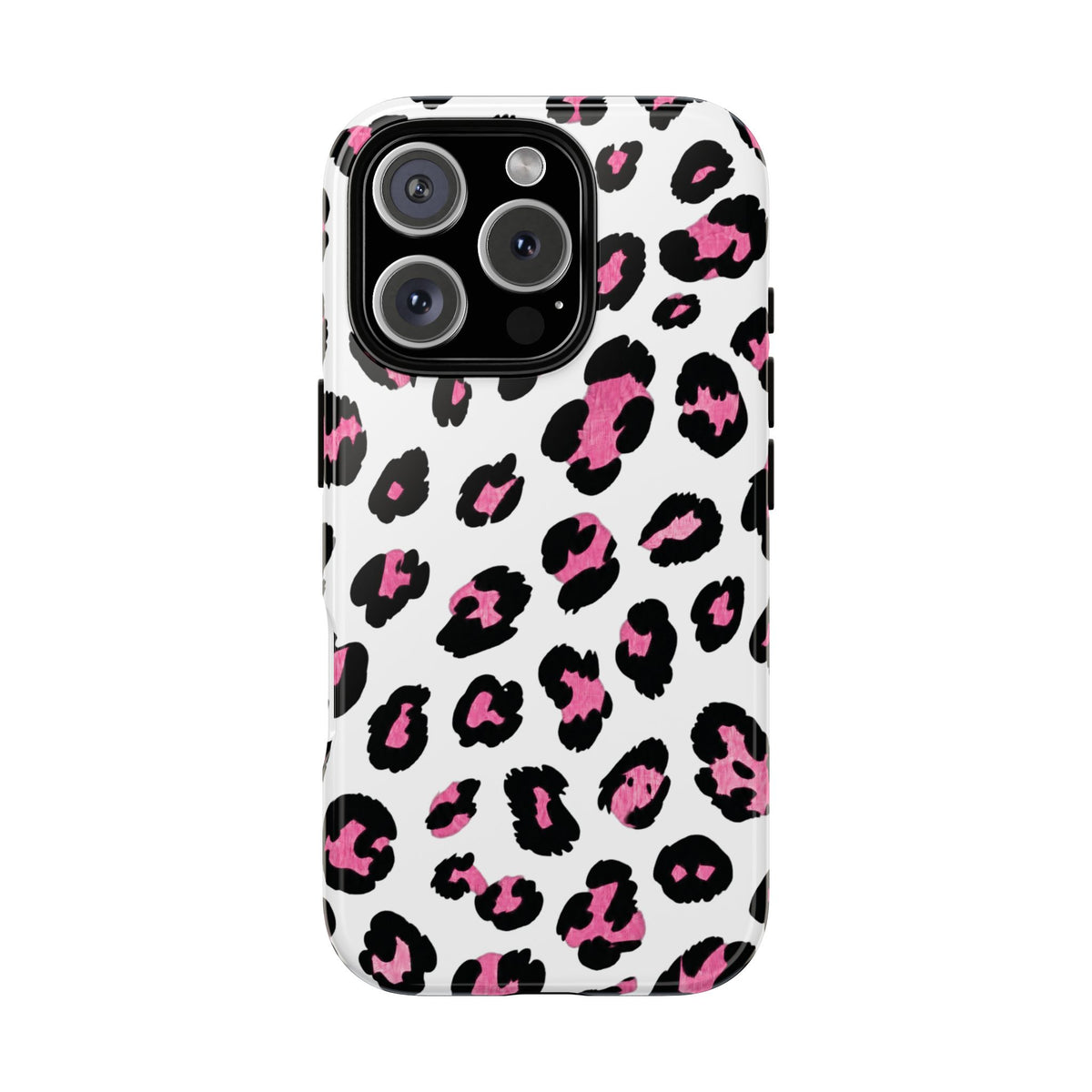 Pink Leopard Print Phone Case — Tough iphone Case