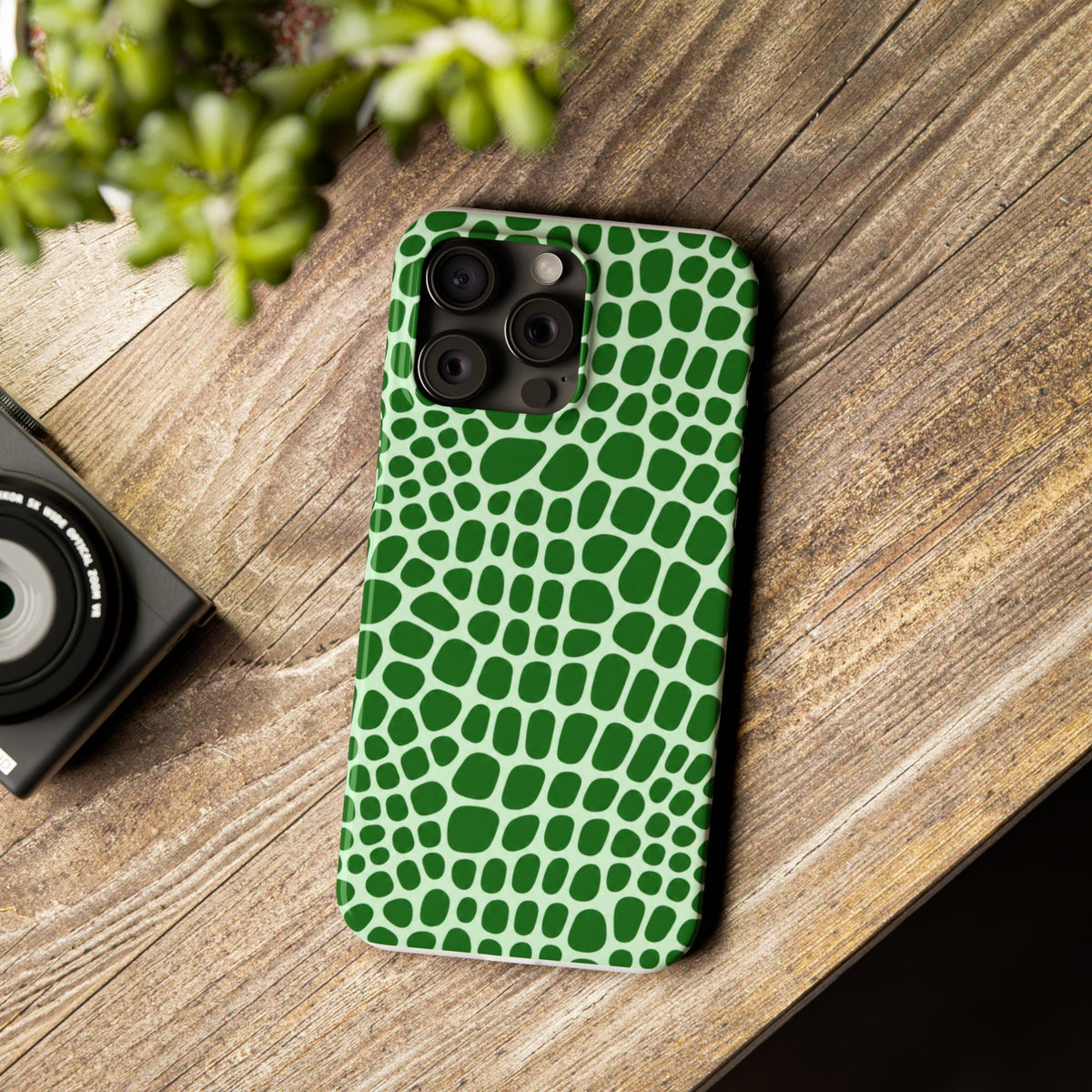 Green Gator - Slim iphone Case