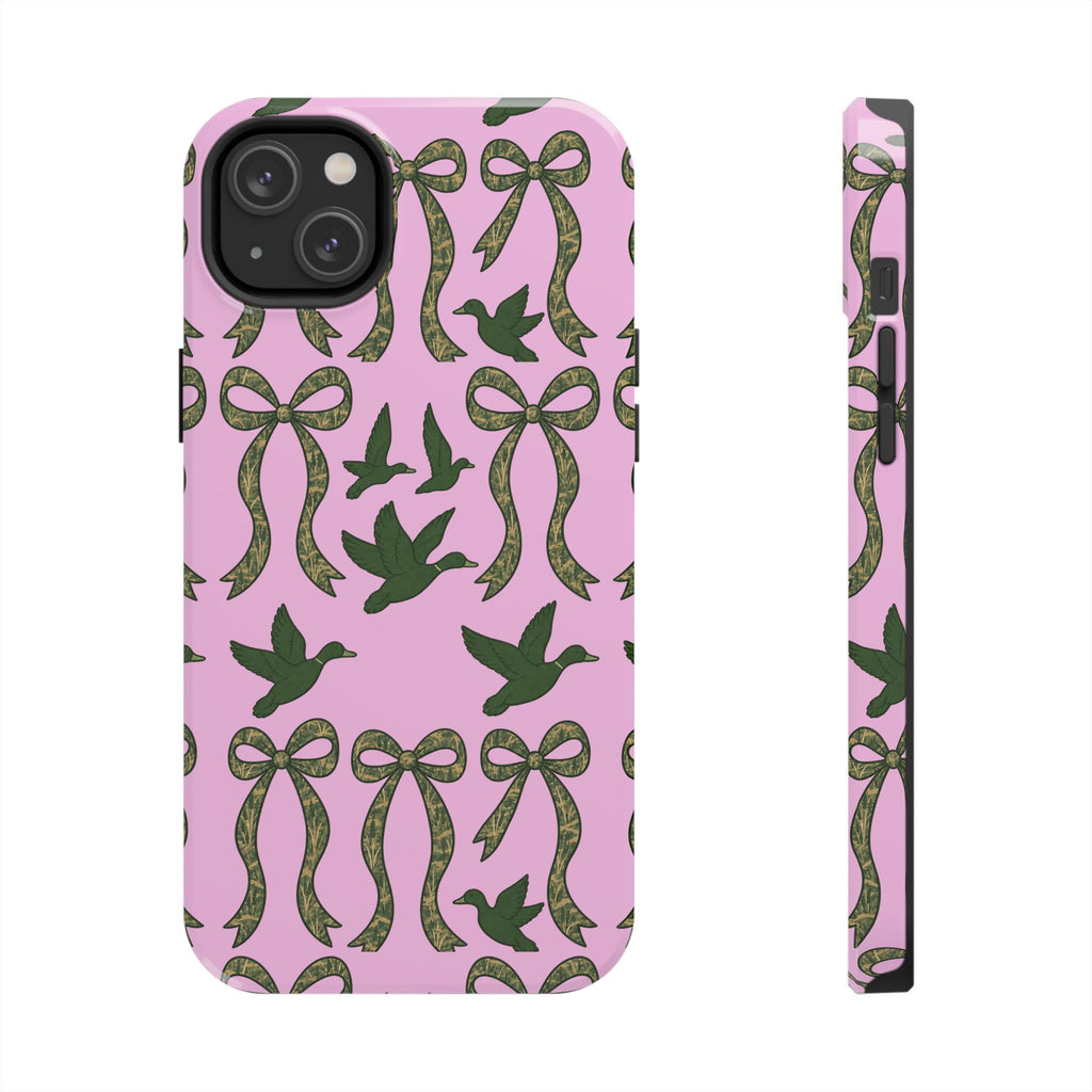 Duck "Cam-bow"— Tough Phone Case (Pink)