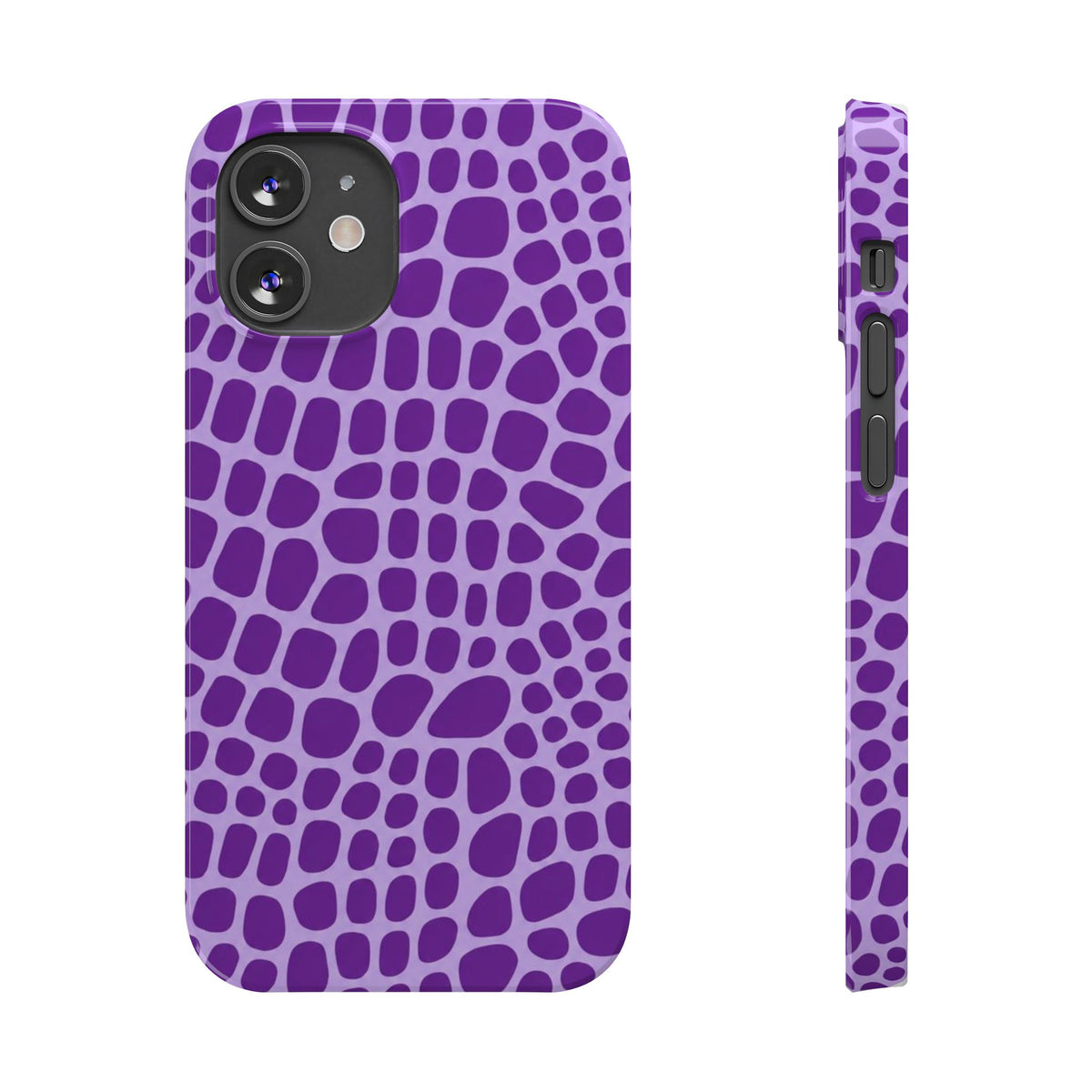 Purple Gator - Slim iphone Case