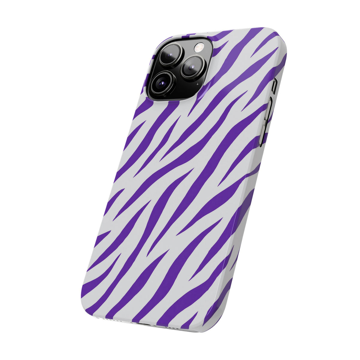 Purple Zebra  — Slim iphone Case
