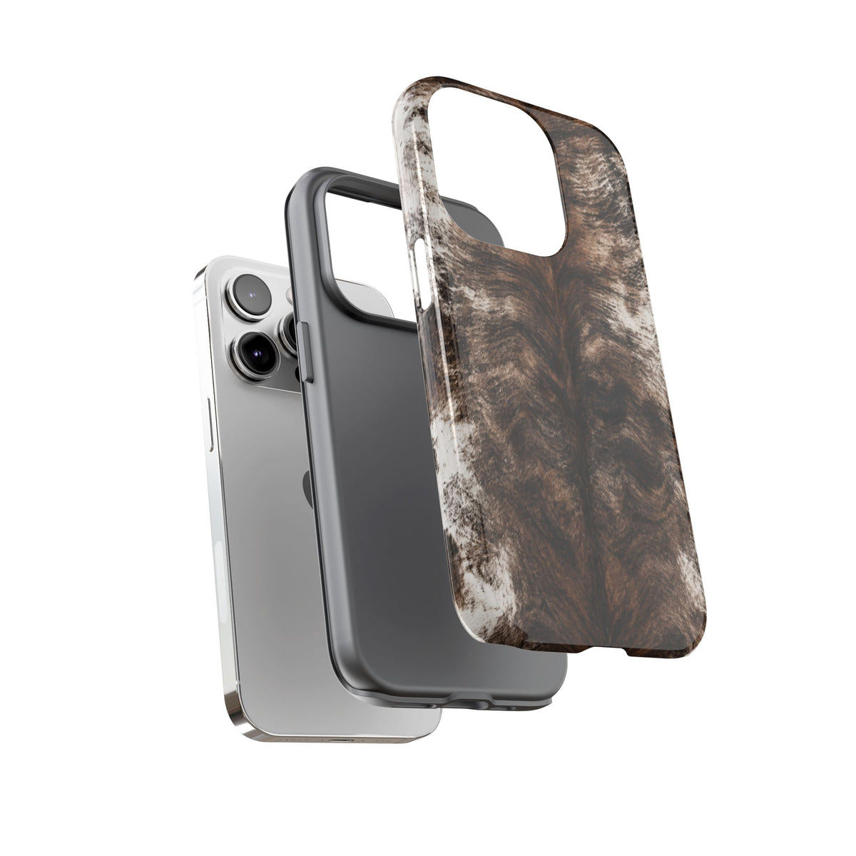 The Brindle Cow  —  Cow Print Tough iphone Case