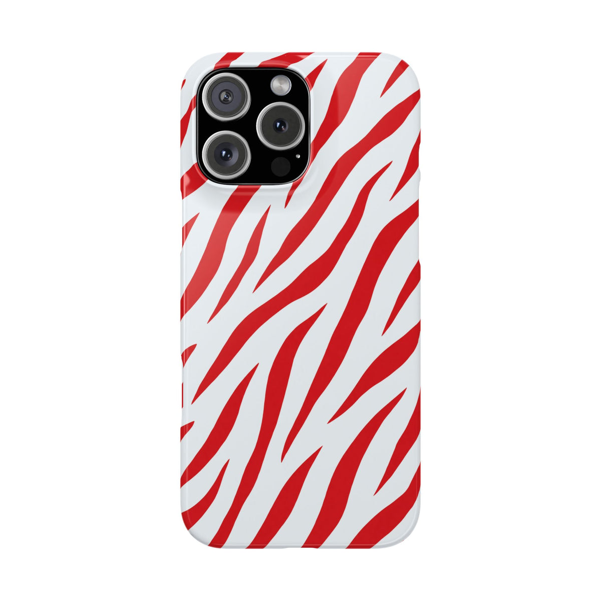 Red Zebra — Slim iphone Case