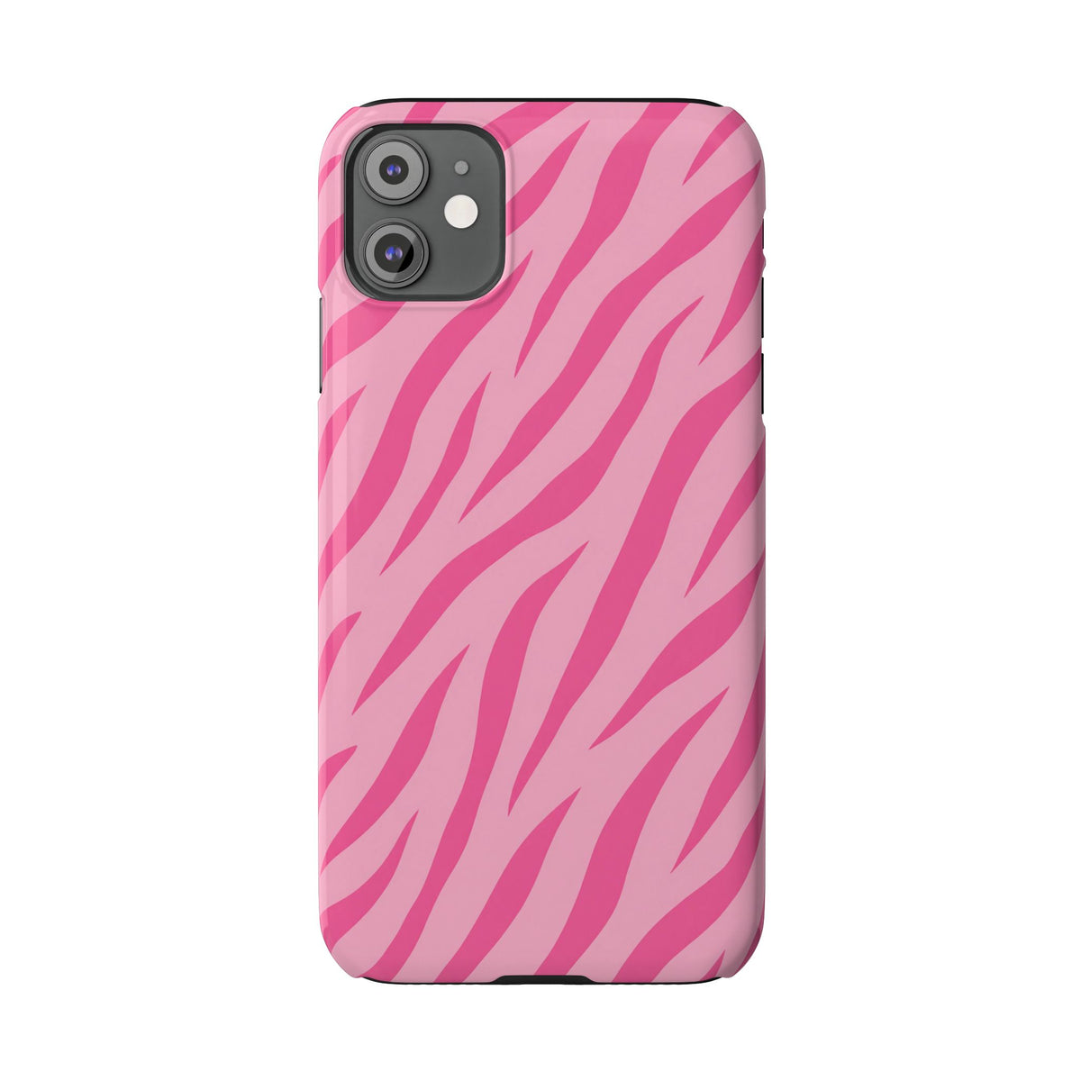 Pink Zebra— Slim iphone Case