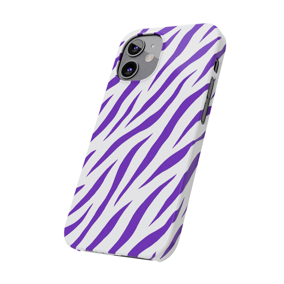 Purple Zebra  — Slim iphone Case