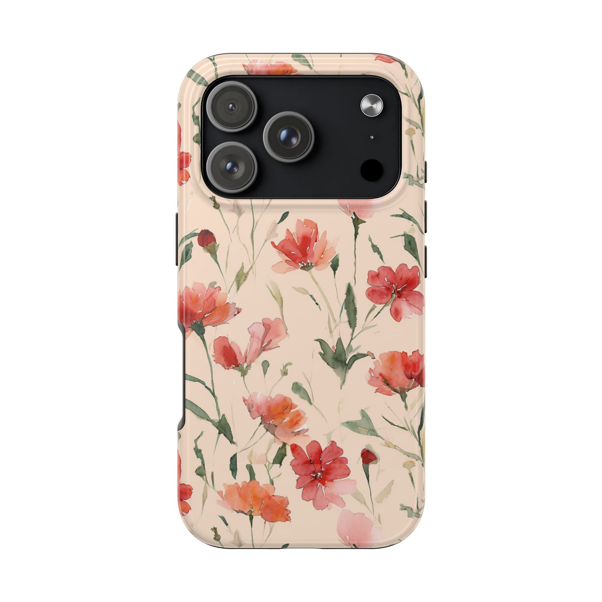 Floral Watercolor — Tough Phone Case