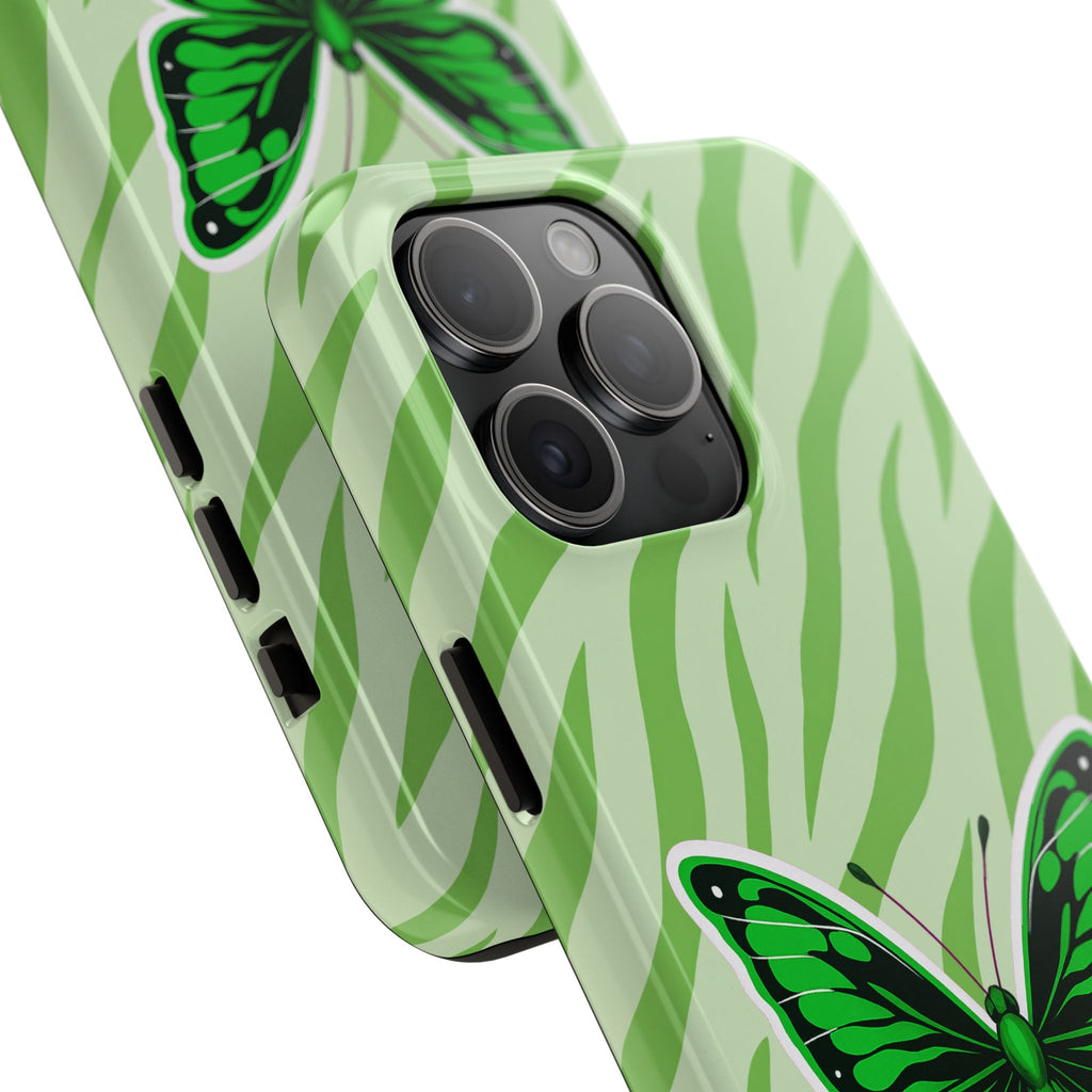 Green Butterfly - Tough Phone Case