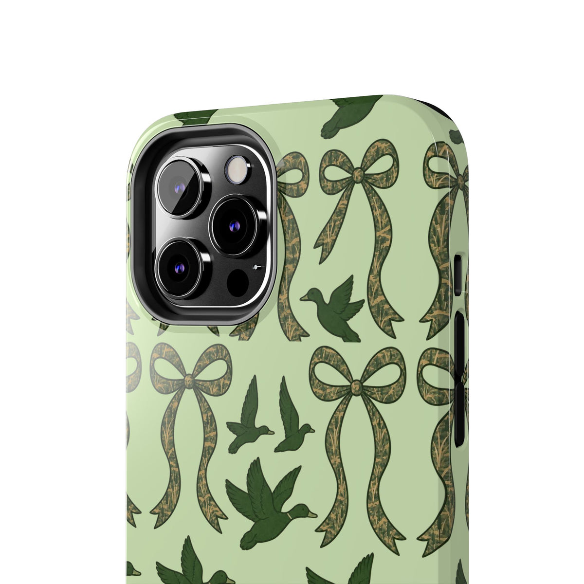Duck "Cam-bow" - Tough Phone Case (Green)