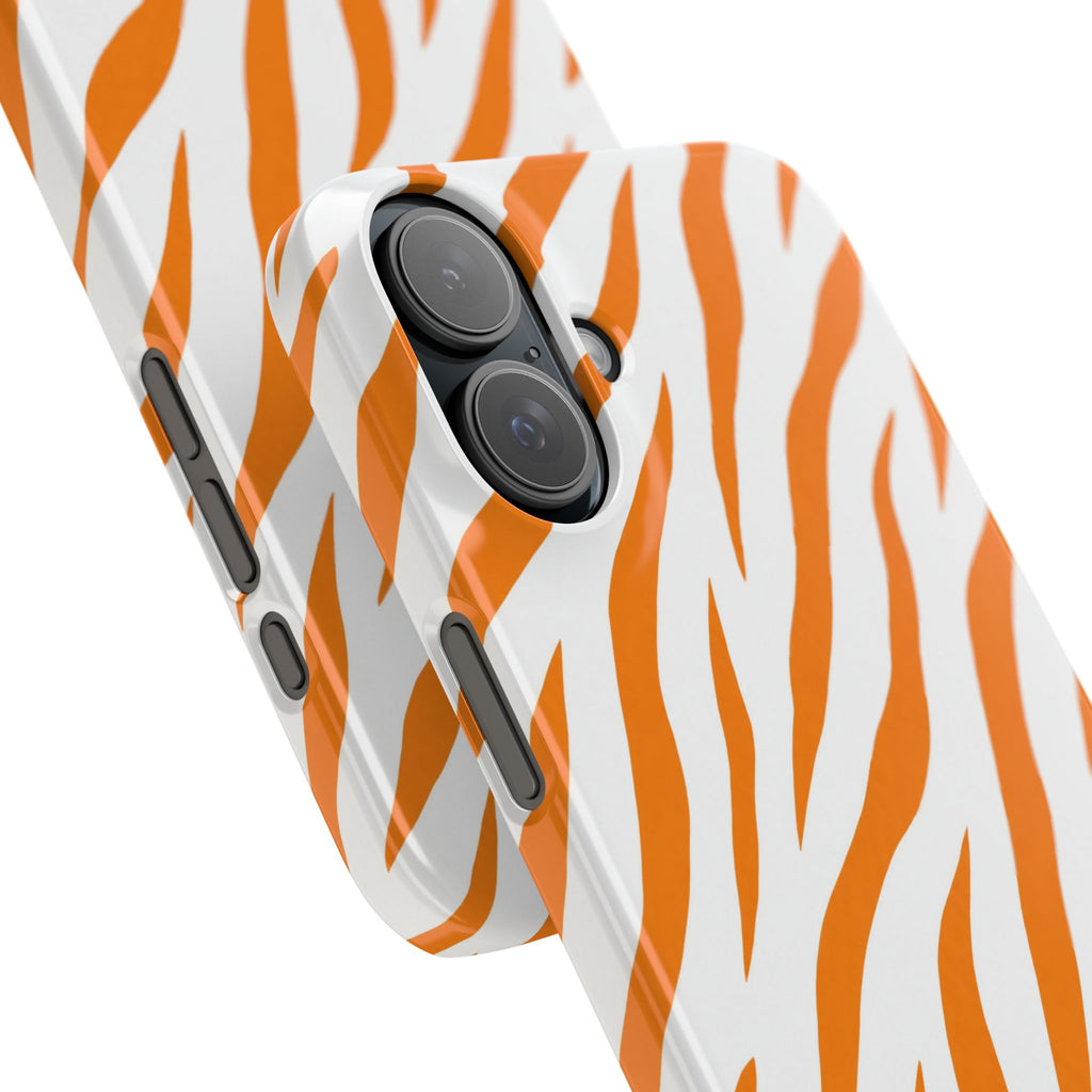 Orange Zebra— Slim iphone Case